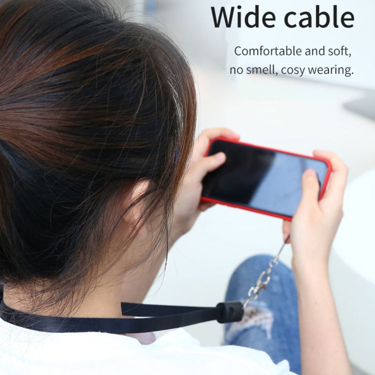 TOTUDESIGN BTA-025 Cloth Series Hanging Rope Style 85CM 2.1A USB-C / Type-C to USB Data Sync Charging Cable