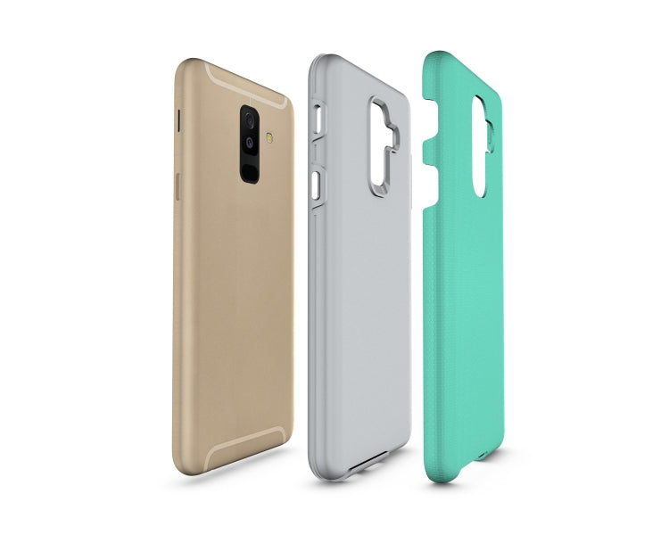 Anti-slip Armor Texture TPU + PC Case for Samsung Galaxy A6+ (2018)