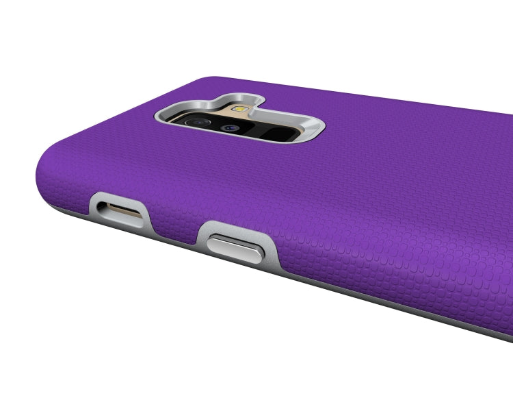 Anti-slip Armor Texture TPU + PC Case for Samsung Galaxy A6+ (2018)