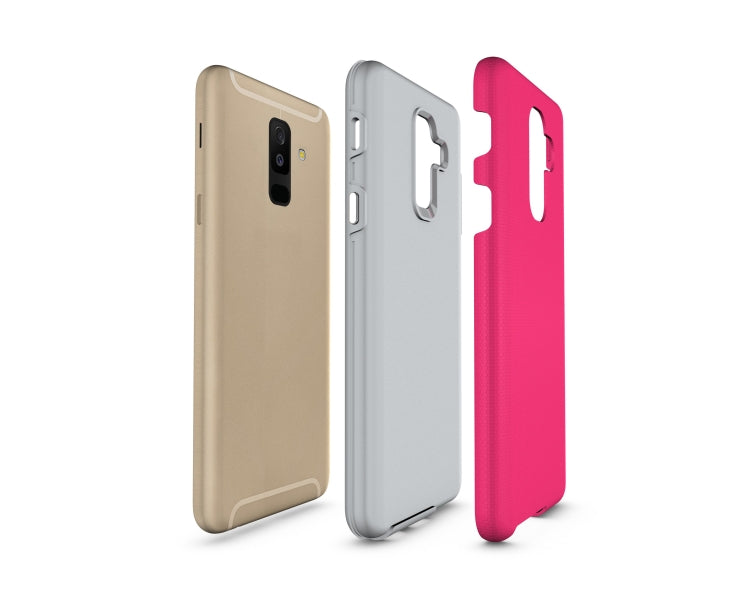 Anti-slip Armor Texture TPU + PC Case for Samsung Galaxy A6+ (2018)