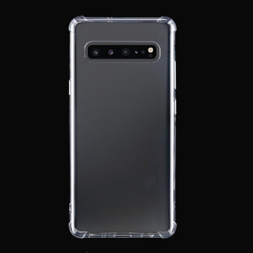 For Galaxy S10 5G Four-Corner Shockproof Ultra-Thin Transparent TPU Case