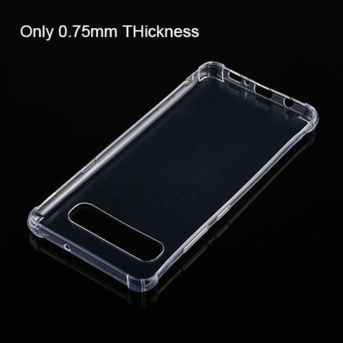 For Galaxy S10 5G Four-Corner Shockproof Ultra-Thin Transparent TPU Case