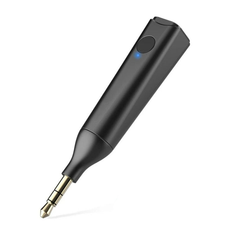 BT4849 Handsfree Mini Stereo Wireless Bluetooth 5.0 Audio Receiver Adapter Car Kit(Black)
