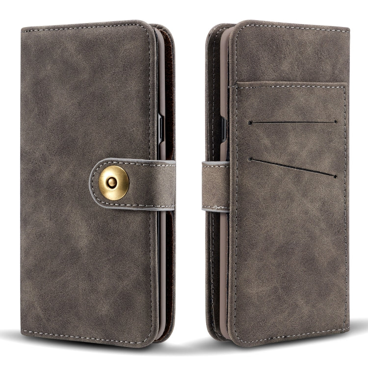 Retro Detachable Horizontal Flip Leather Case for Galaxy Note9, with Card Slots & Wallet