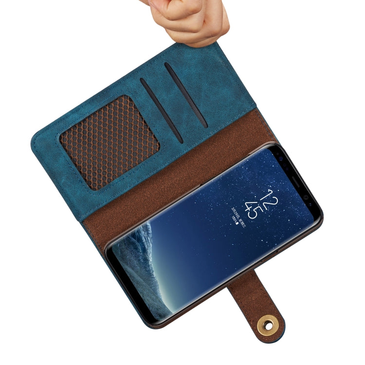 Retro Detachable Horizontal Flip Leather Case for Galaxy Note9, with Card Slots & Wallet