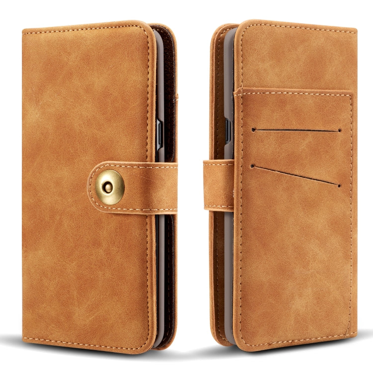 Retro Detachable Horizontal Flip Leather Case for Galaxy Note9, with Card Slots & Wallet