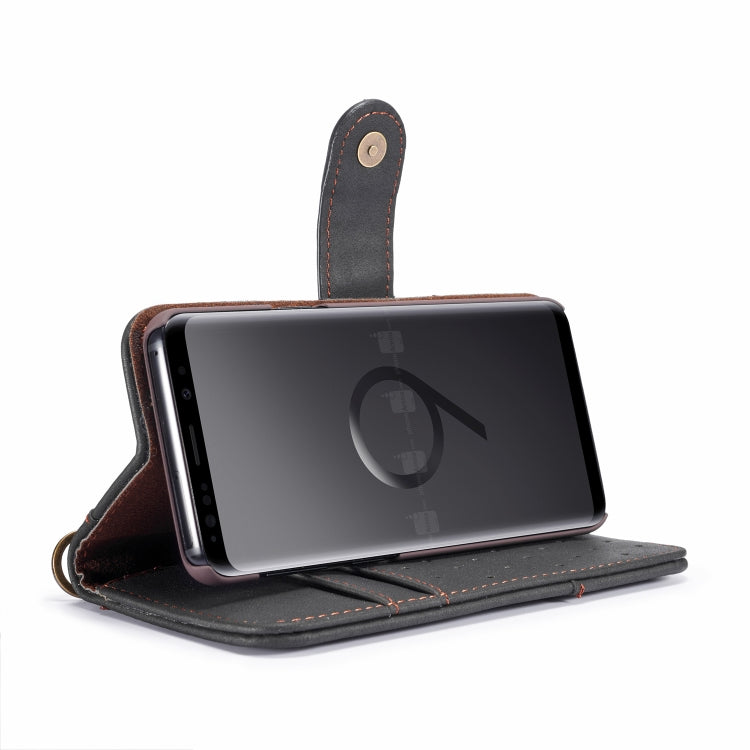 Cowhide Texture  Horizontal Flip Leather Case for Galaxy S9, with Holder & Card Slots & Wallet & Sling