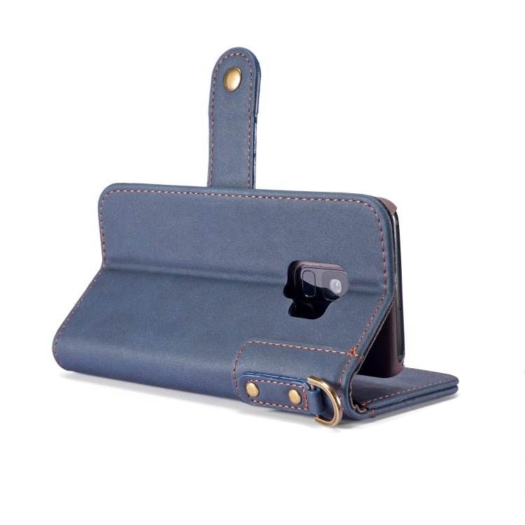 Cowhide Texture  Horizontal Flip Leather Case for Galaxy S9, with Holder & Card Slots & Wallet & Sling