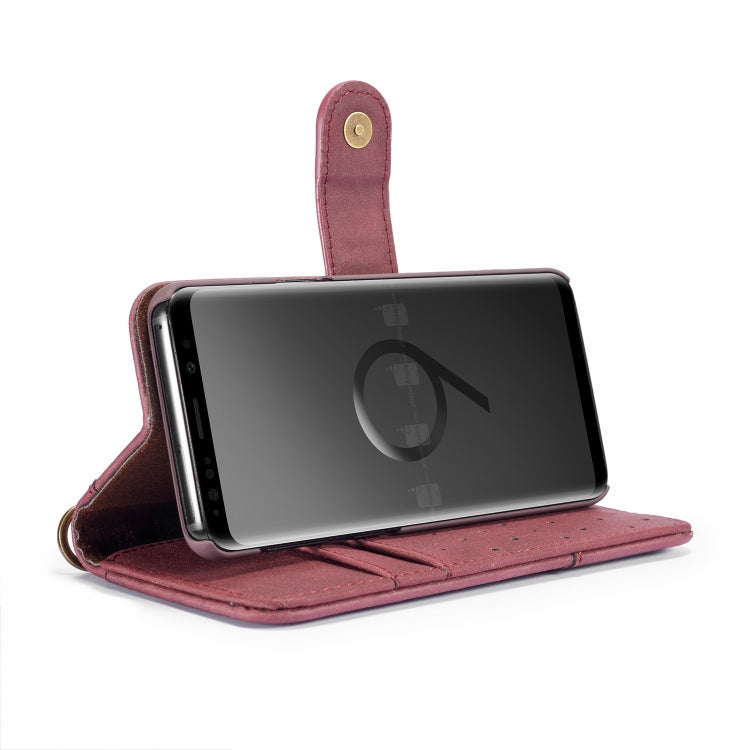 Cowhide Texture  Horizontal Flip Leather Case for Galaxy S9, with Holder & Card Slots & Wallet & Sling