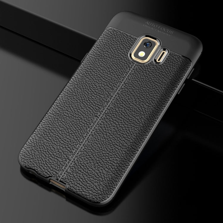 Litchi Texture TPU Shockproof Case for Galaxy J2 Core