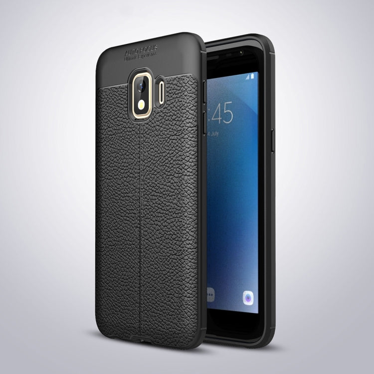 Litchi Texture TPU Shockproof Case for Galaxy J2 Core