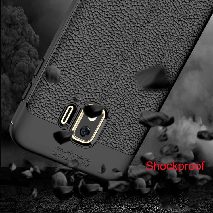 Litchi Texture TPU Shockproof Case for Galaxy J2 Core