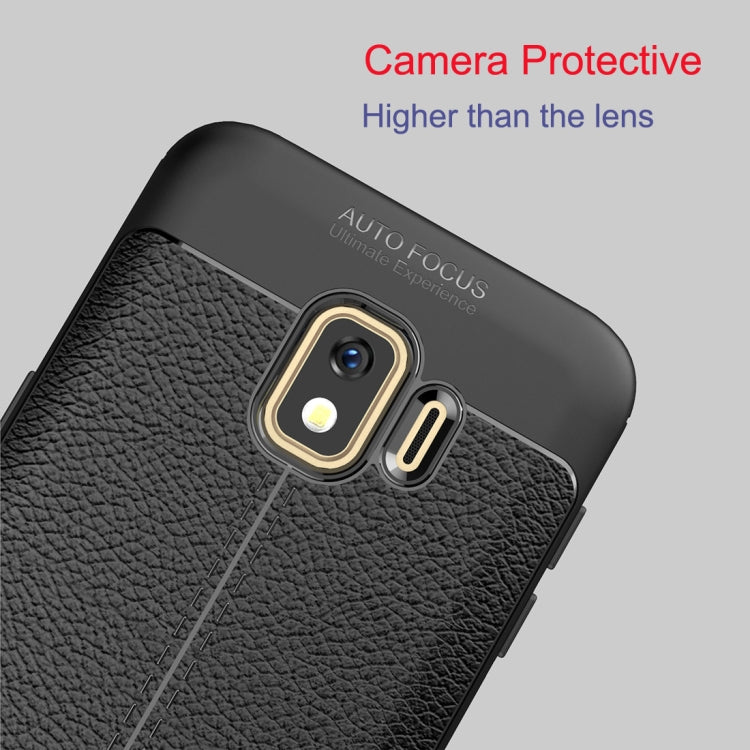 Litchi Texture TPU Shockproof Case for Galaxy J2 Core