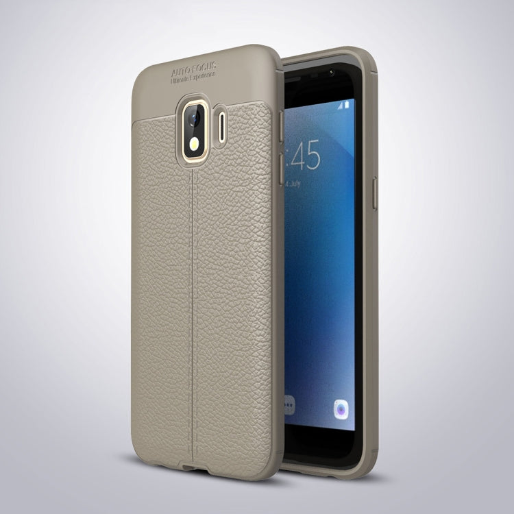 Litchi Texture TPU Shockproof Case for Galaxy J2 Core