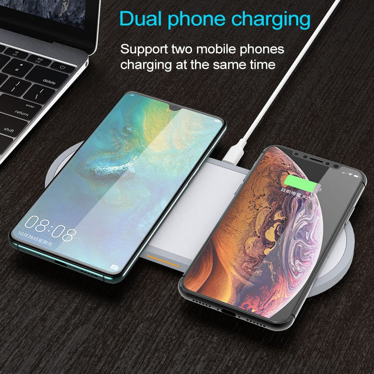 W40 3 in 1 Quick Wireless Charger for iPhone, Apple Watch, AirPods