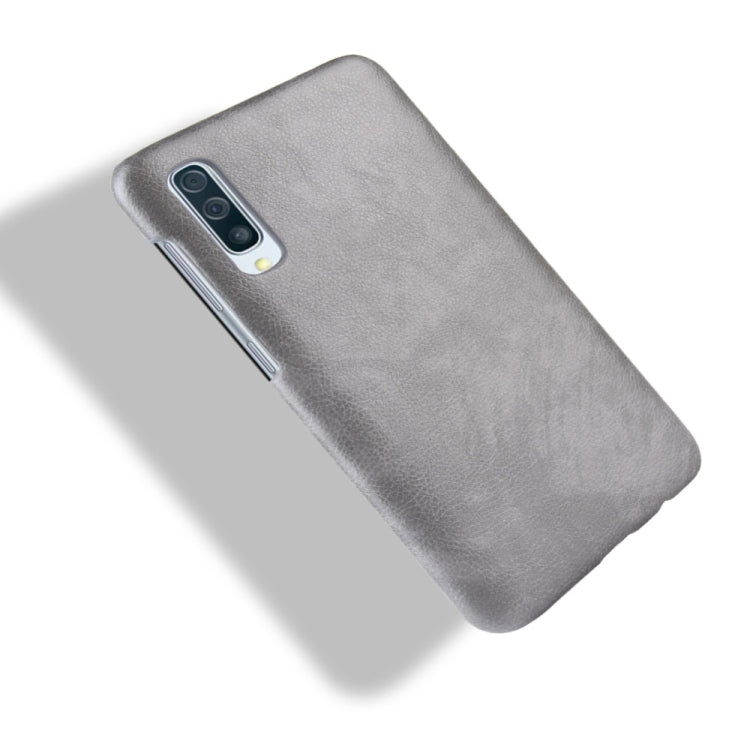 Shockproof Litchi Texture PC + PU Case for Galaxy A50