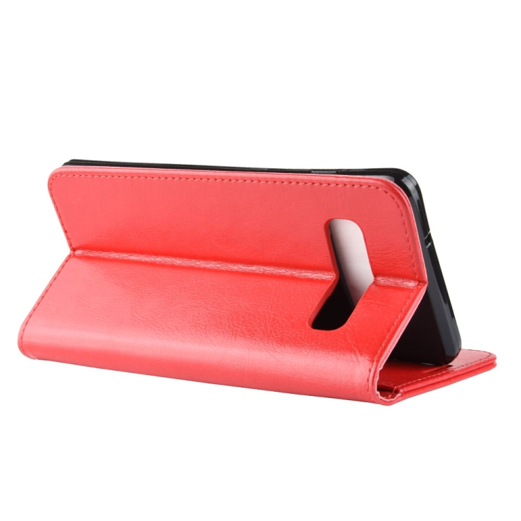 R64 Texture Single Fold Horizontal Flip Leather Case for Galaxy S10+, with Holder & Card Slots & Wallet