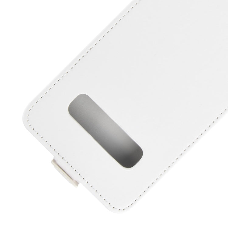 Business Style Vertical Flip TPU Leather Case for Galaxy S10+, with Card Slot