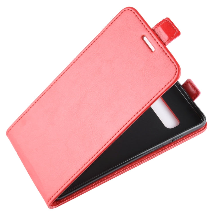 Business Style Vertical Flip TPU Leather Case for Galaxy S10, with Card Slot