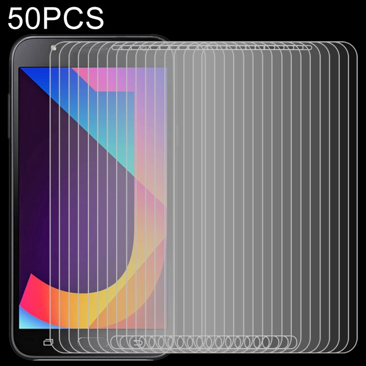 50 PCS 0.26mm 9H 2.5D Tempered Glass Film for Galaxy J7 Neo / J701, No Retail Package