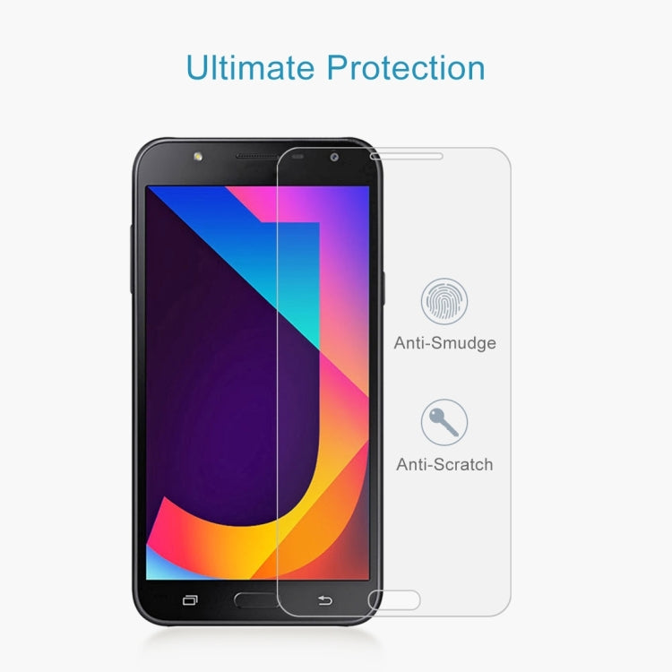 100 PCS 0.26mm 9H 2.5D Tempered Glass Film for Galaxy J7 Neo / J701