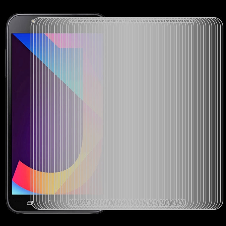 100 PCS 0.26mm 9H 2.5D Tempered Glass Film for Galaxy J7 Neo / J701