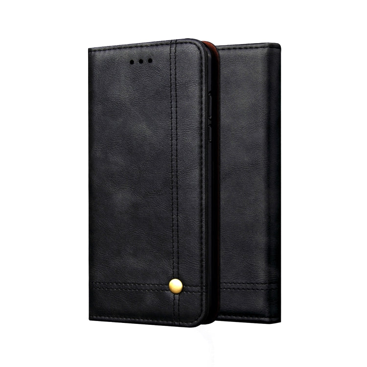 Casual Style Retro Crazy Horse Texture Horizontal Flip Leather Case for Galaxy  J6+ / J6 Prime, with Card Slots & Holder & Wallet