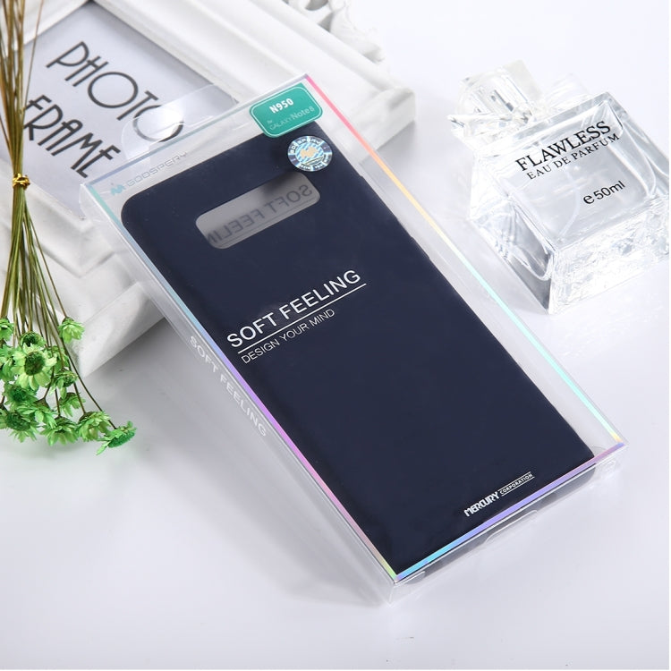 GOOSPERY SOFT FEELING for Galaxy Note 8 Liquid State TPU Drop-proof Soft Protective Back Cover Case