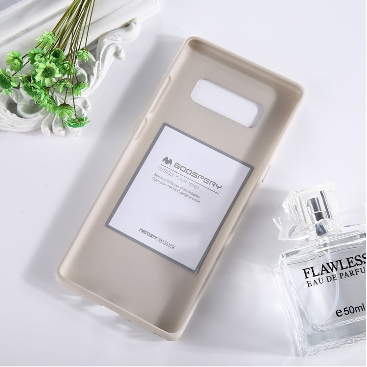 GOOSPERY SOFT FEELING for Galaxy Note 8 Liquid State TPU Drop-proof Soft Protective Back Cover Case