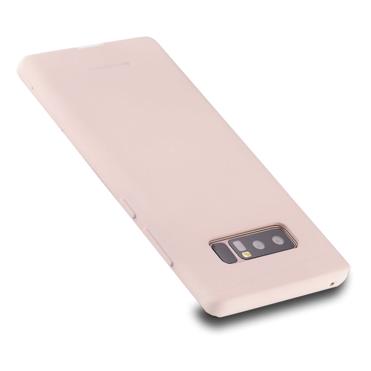 GOOSPERY SOFT FEELING for Galaxy Note 8 Liquid State TPU Drop-proof Soft Protective Back Cover Case