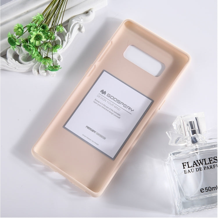 GOOSPERY SOFT FEELING for Galaxy Note 8 Liquid State TPU Drop-proof Soft Protective Back Cover Case