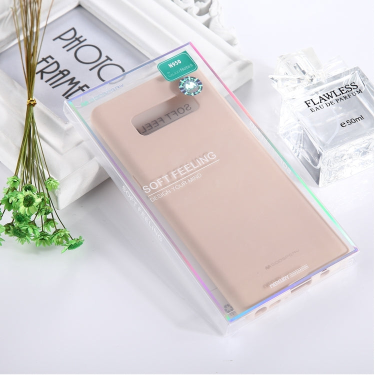 GOOSPERY SOFT FEELING for Galaxy Note 8 Liquid State TPU Drop-proof Soft Protective Back Cover Case