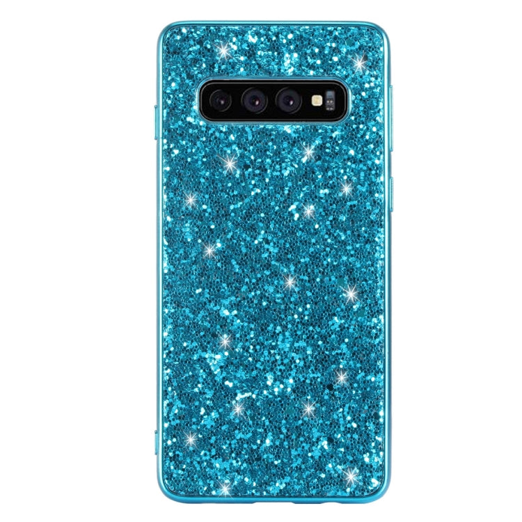 Glitter Powder Shockproof TPU Case for Galaxy S10 5G