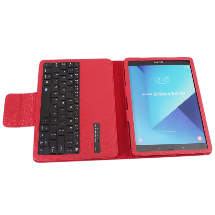 SA860 For Galaxy Tab S6 10.5 inch T860 / T865 Litchi Texture Detachable Bluetooth Keyboard Leather Tablet Case with Stand Function