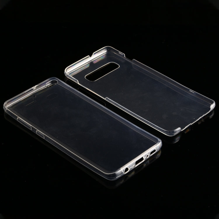 Ultra-thin Double-sided Full Coverage Transparent TPU Case for Galaxy S10+