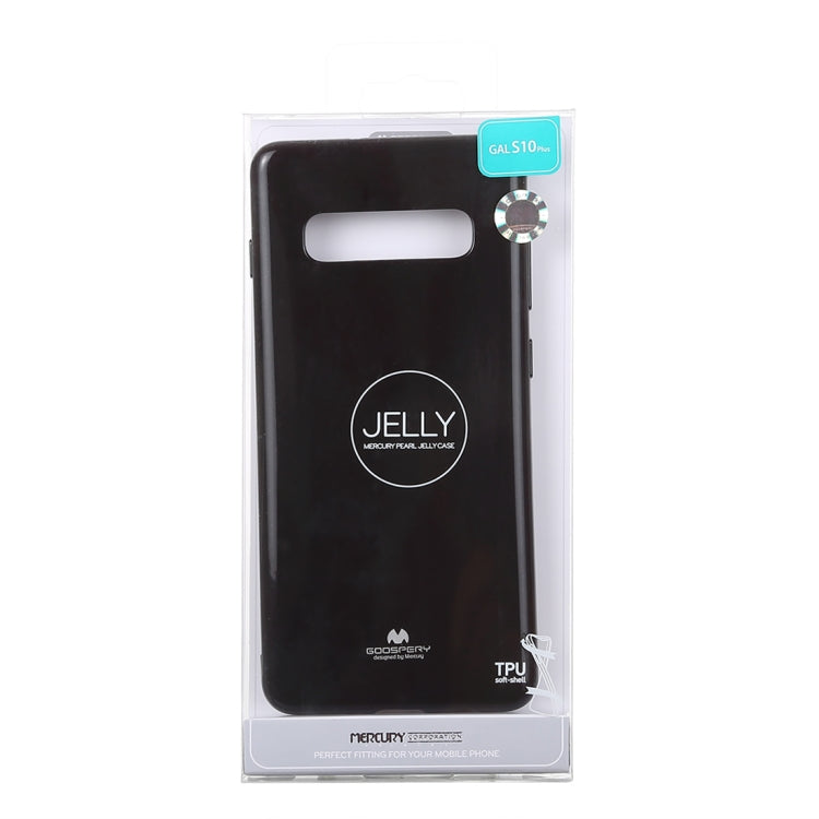 GOOSPERY PEARL JELLY TPU Anti-fall and Scratch Case for Galaxy S10+