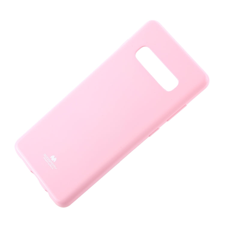GOOSPERY PEARL JELLY TPU Anti-fall and Scratch Case for Galaxy S10+