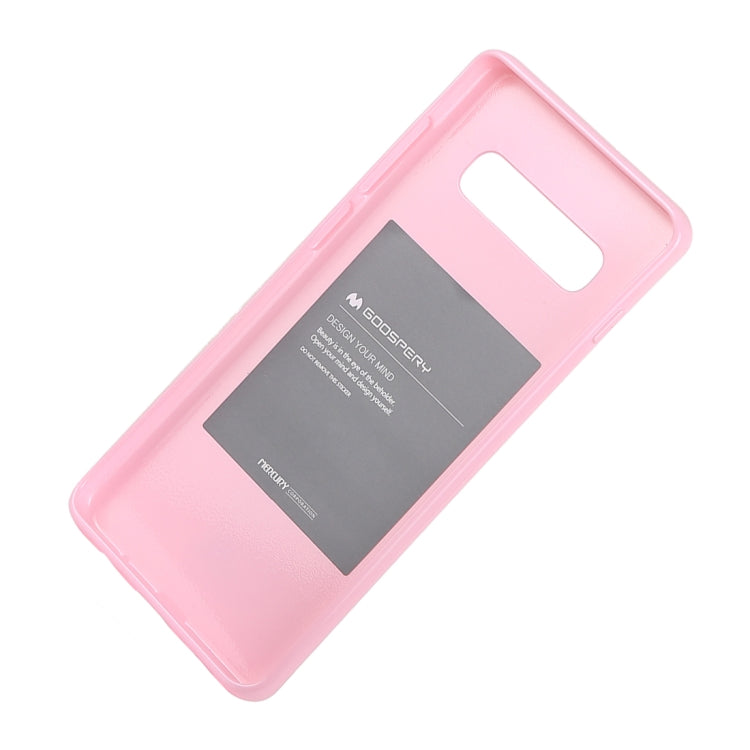 GOOSPERY PEARL JELLY TPU Anti-fall and Scratch Case for Galaxy S10+