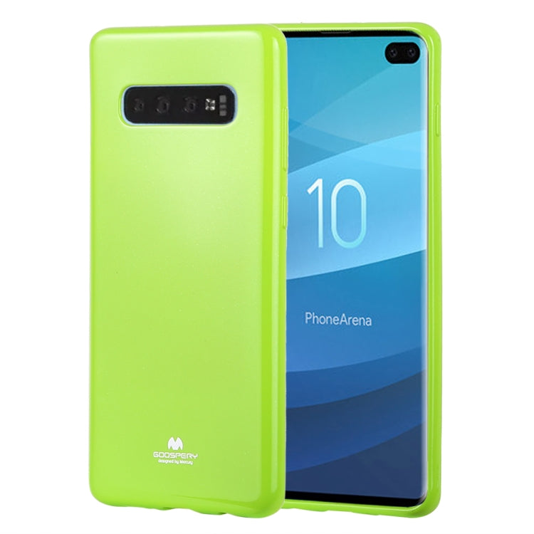GOOSPERY PEARL JELLY TPU Anti-fall and Scratch Case for Galaxy S10+