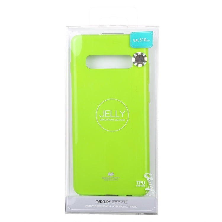GOOSPERY PEARL JELLY TPU Anti-fall and Scratch Case for Galaxy S10+