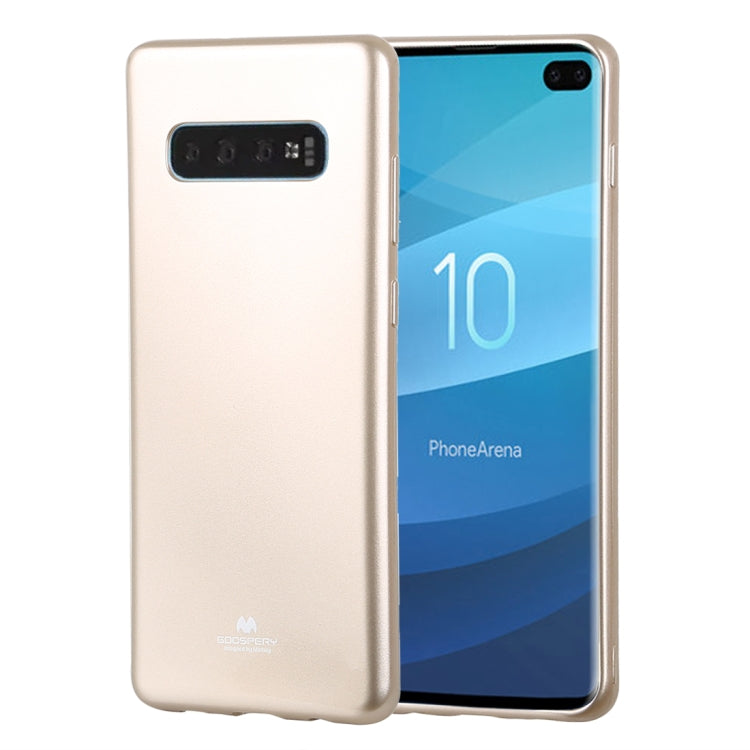 GOOSPERY PEARL JELLY TPU Anti-fall and Scratch Case for Galaxy S10+