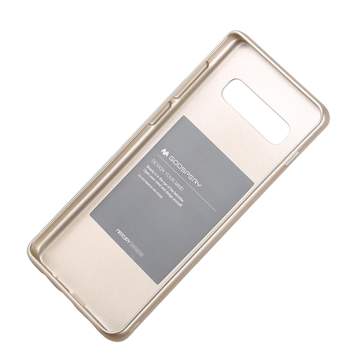 GOOSPERY PEARL JELLY TPU Anti-fall and Scratch Case for Galaxy S10+