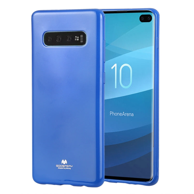 GOOSPERY PEARL JELLY TPU Anti-fall and Scratch Case for Galaxy S10+