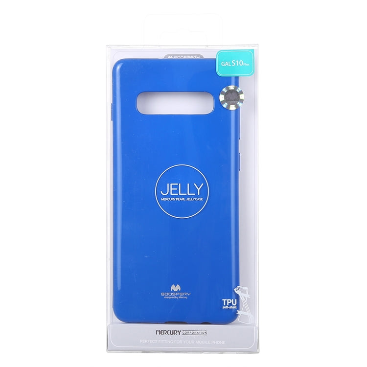 GOOSPERY PEARL JELLY TPU Anti-fall and Scratch Case for Galaxy S10+