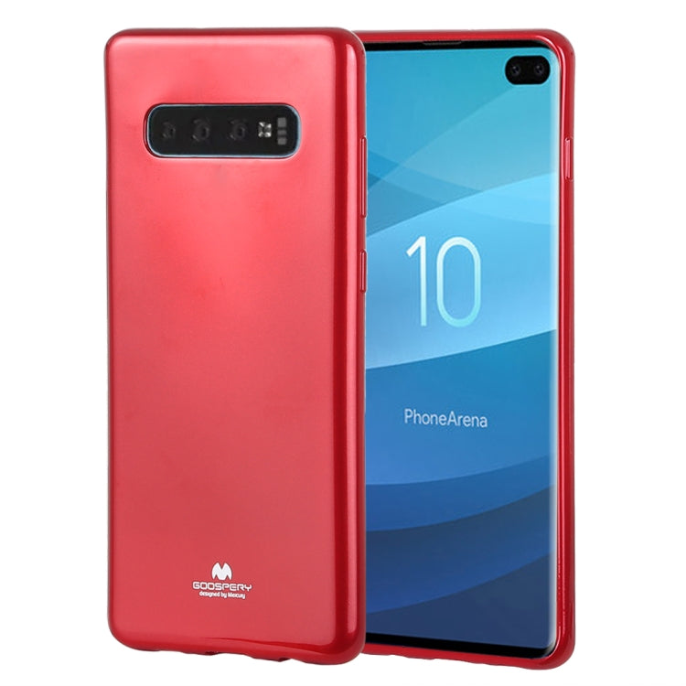 GOOSPERY PEARL JELLY TPU Anti-fall and Scratch Case for Galaxy S10+