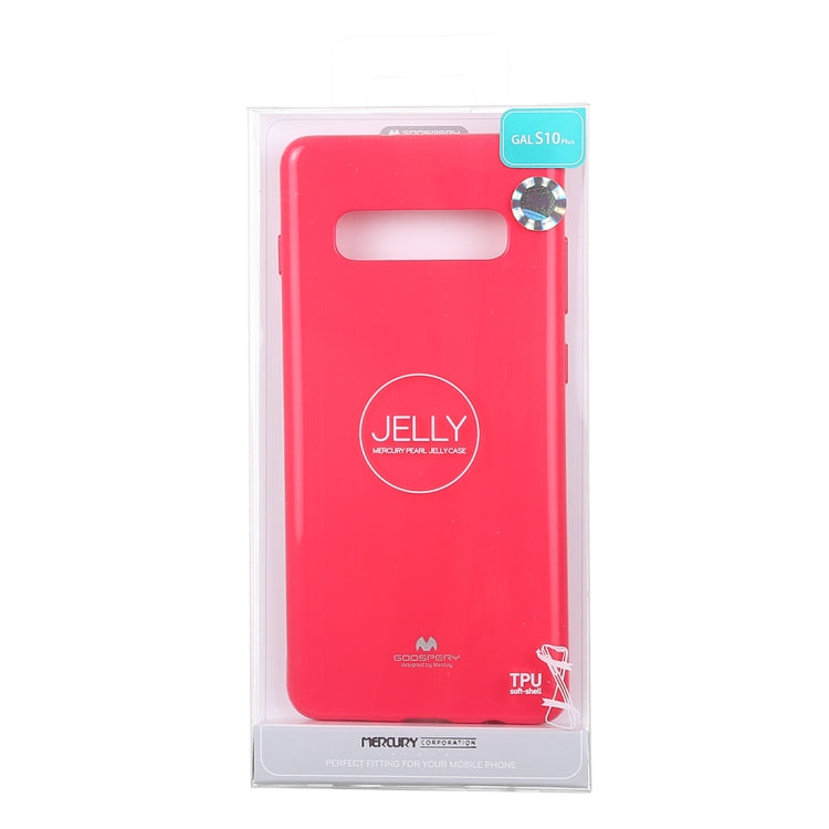 GOOSPERY PEARL JELLY TPU Anti-fall and Scratch Case for Galaxy S10+
