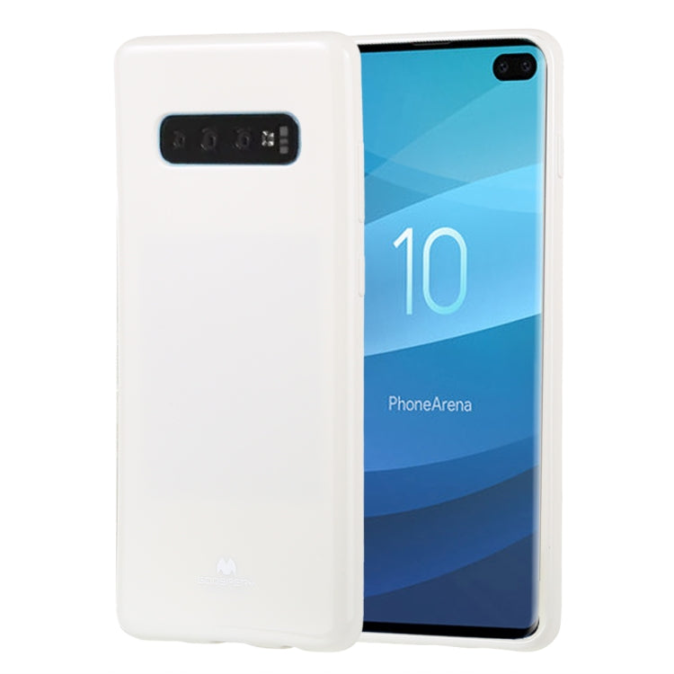 GOOSPERY PEARL JELLY TPU Anti-fall and Scratch Case for Galaxy S10+