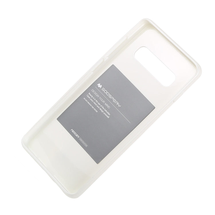 GOOSPERY PEARL JELLY TPU Anti-fall and Scratch Case for Galaxy S10+