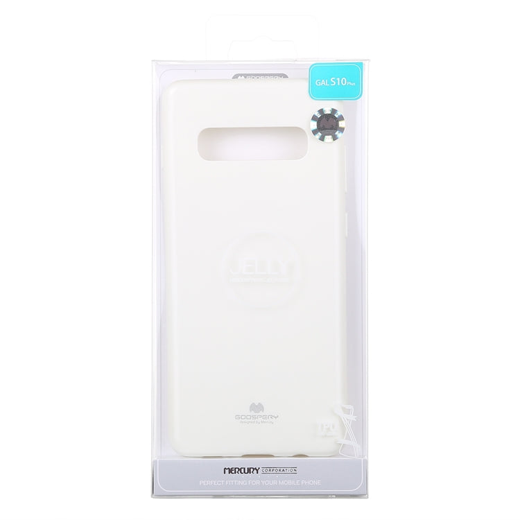 GOOSPERY PEARL JELLY TPU Anti-fall and Scratch Case for Galaxy S10+