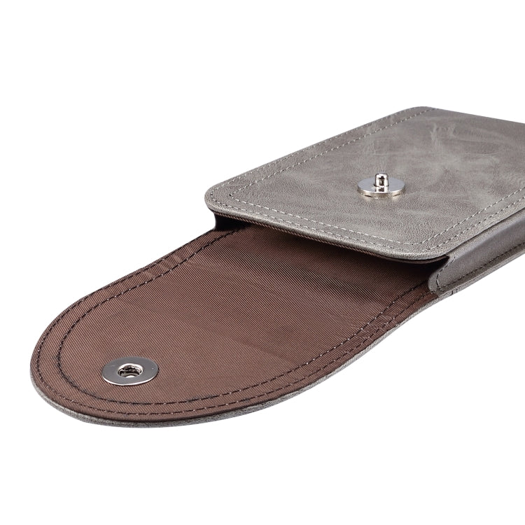 Single Case Multi-functional Universal Mobile Phone Waist Bag For 6.5 Inch or Below Smartphones (Dark Gray)